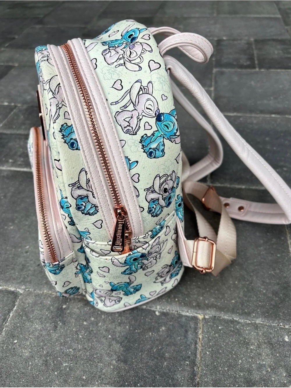 Disney Parks Stitch Loungefly - Angel and stitch Loungefly Backpack